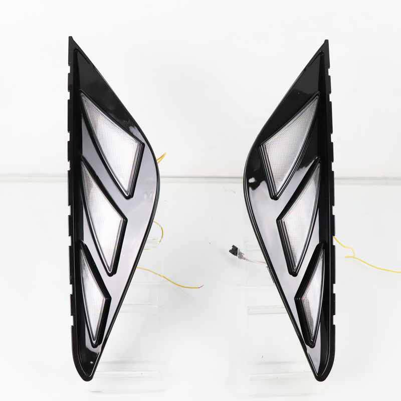 21款新传祺M8日行灯GM8大师版改装雾灯专用LED日间行车灯流光转向