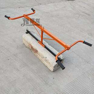 路沿石夹子手抬式推车石材夹具双人抬夹具大理石板夹路边石搬运车