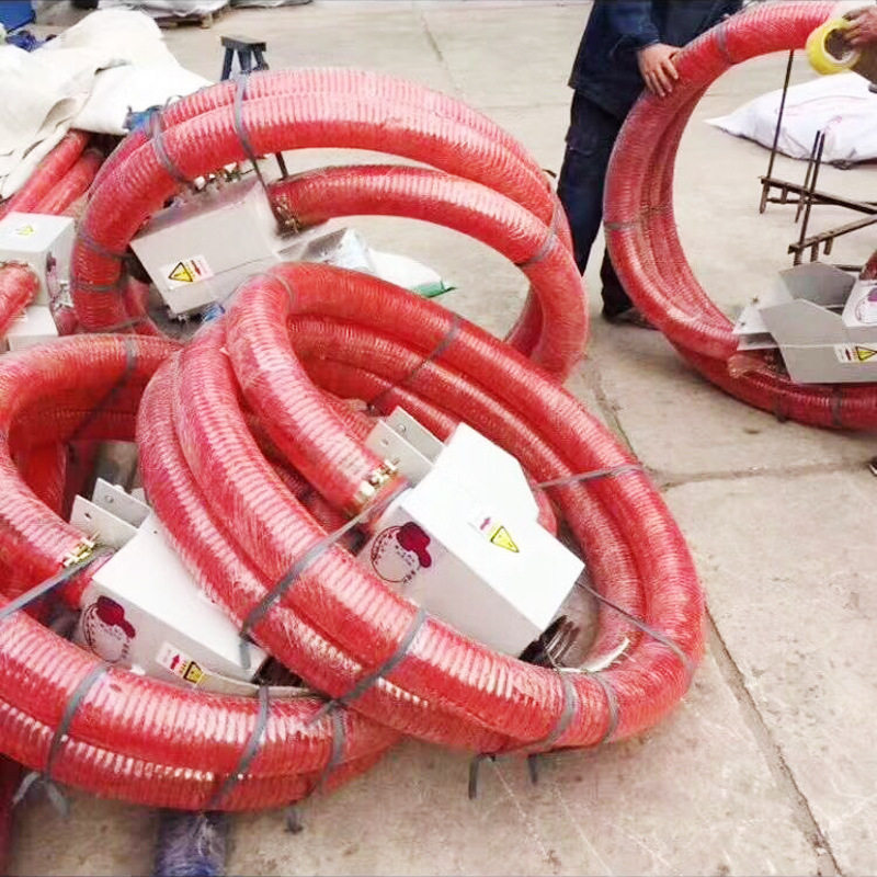 现货高产量收粮装车 车载吸粮机 抽沙机 4寸/6寸软管吸粮机