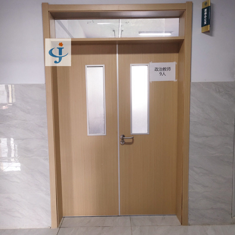 凤冈县防水隔音学校门阶梯教室门实木复合SS6077森工生产厂家