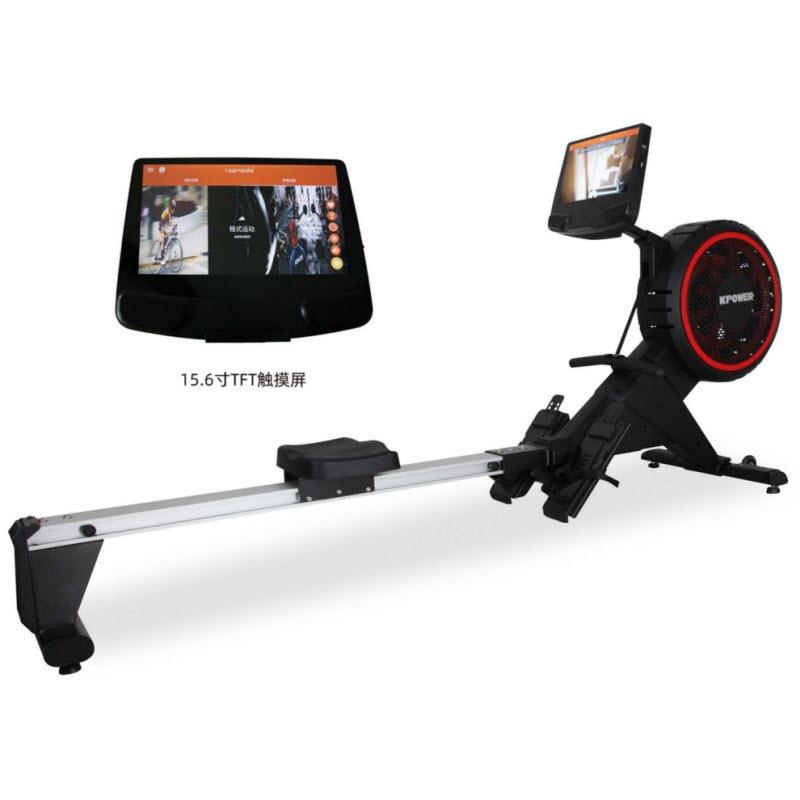 康乐佳K7196P-1触控屏划船机商用健身房划船器