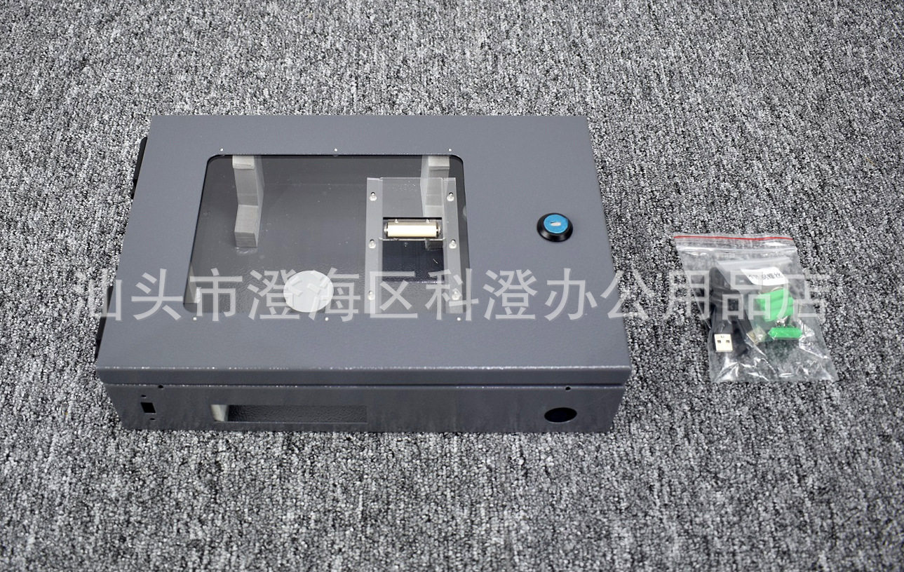 户外防雨金属盒铁护罩适用于科密C20指纹考勤机