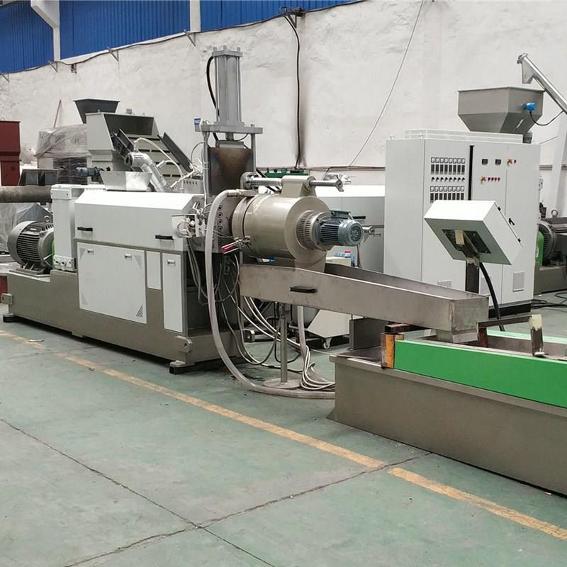 供应PP塑料造粒机设备尼龙丝造粒机编织袋无纺布造粒线