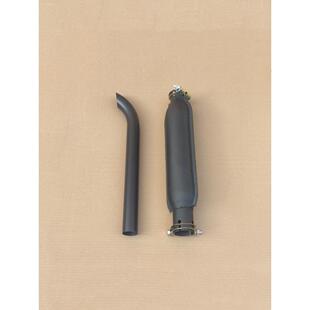 潍柴K4100D老款排气管消声器/30KW发电机组K4100发动机排气管烟囱