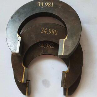 c型卡规u型i型h型通止规镶嵌合金检测轴卡规外径外圆卡板