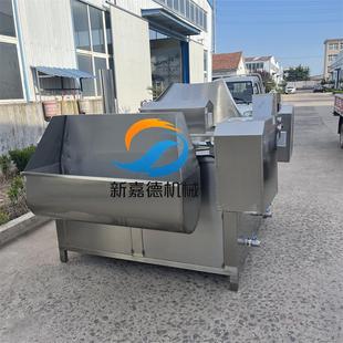 虎皮鸡爪油炸锅自动搅拌油炸锅小麻花自动出料油炸锅