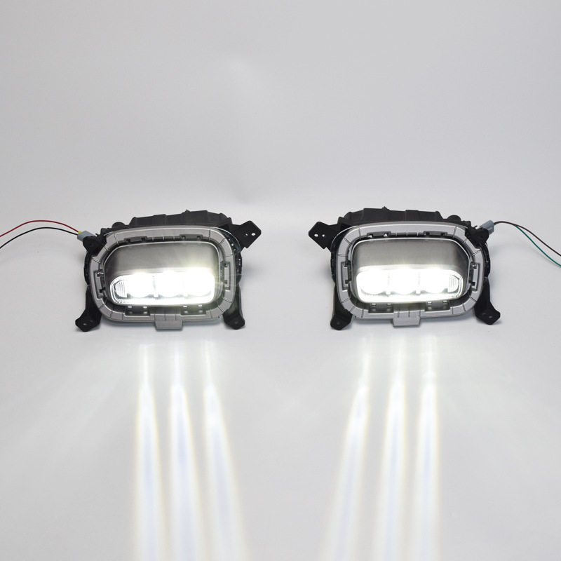 适用起亚20-21款Seltos日行灯KX3 LED 日间行车灯专车专用雾灯