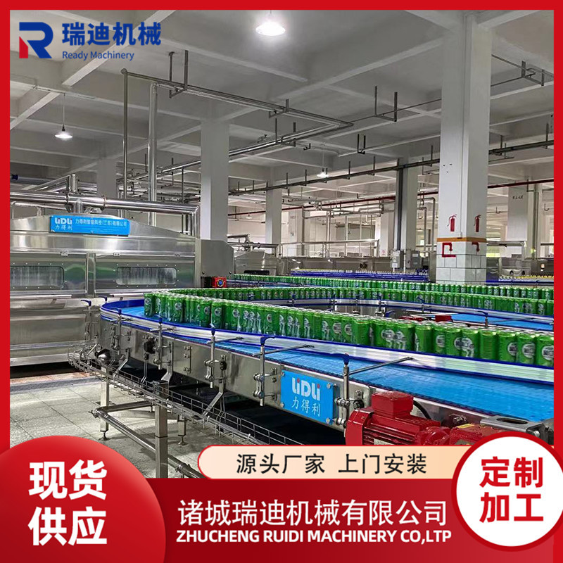 一出二果汁饮料灌装加工线全自动吹瓶理瓶设备全自动大桶水灌装线