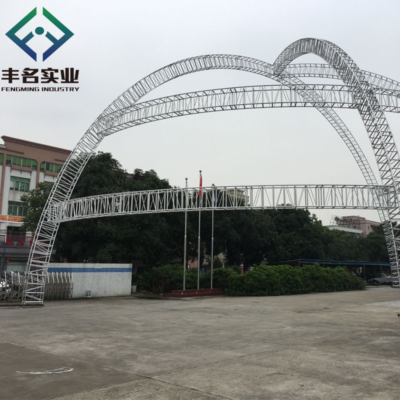 重型灯光音响架出口truss太空架大型演出铝合金舞台桁架