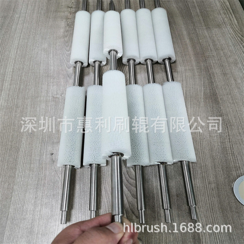 铝合金毛刷玻璃清洗机毛刷铝合金工业防尘毛刷帆布条刷