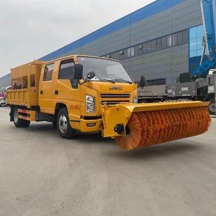 车载式扫雪滚刷除雪车大型户外高速路大面积除雪应急清扫铲雪车