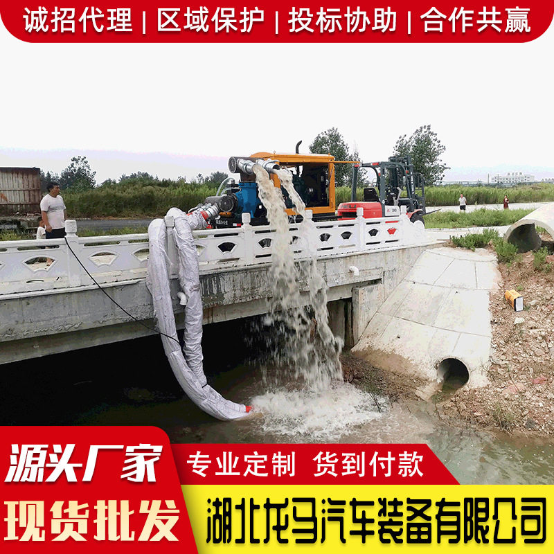 500立便携高扬程应急排水泵