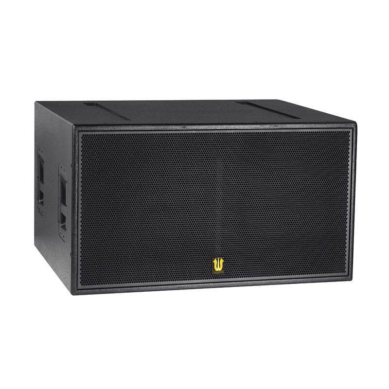 演出双18寸专业舞台音响户外演出专业对箱带均衡器重低音舞台音响