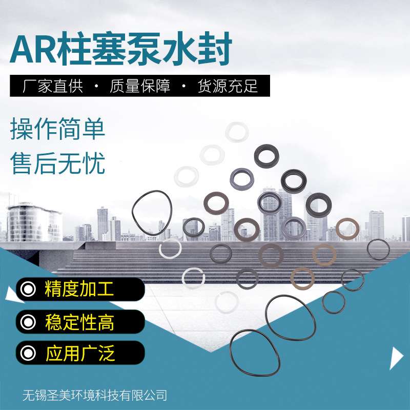 高压柱塞泵意大利AR泵配件RTP水封42159密封圈