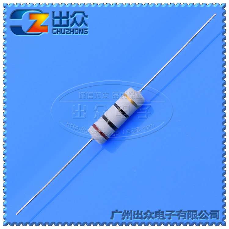工厂3W碳膜电阻1Ω-82K±5%