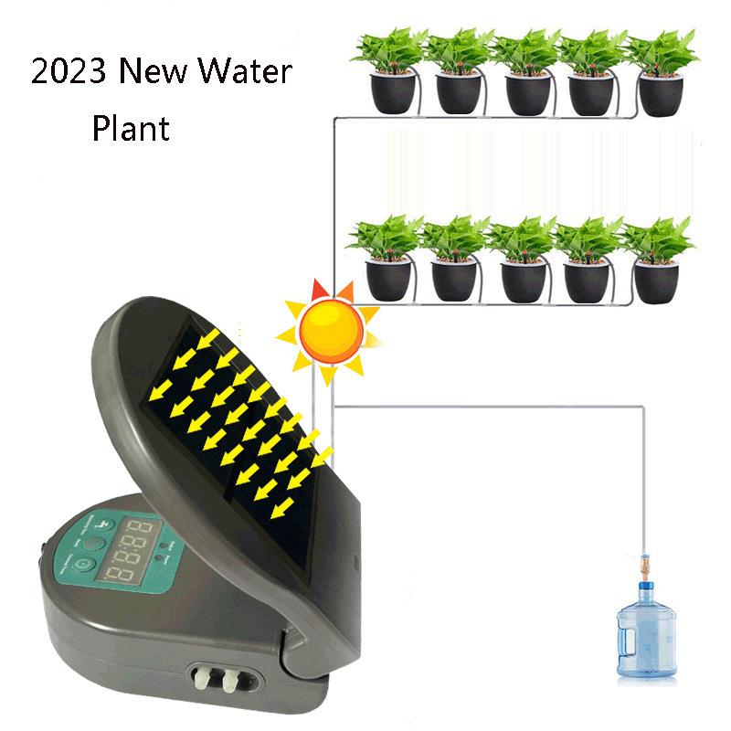 2023新款太阳能智能浇花器浇水器自动浇水控制器园艺灌溉工具