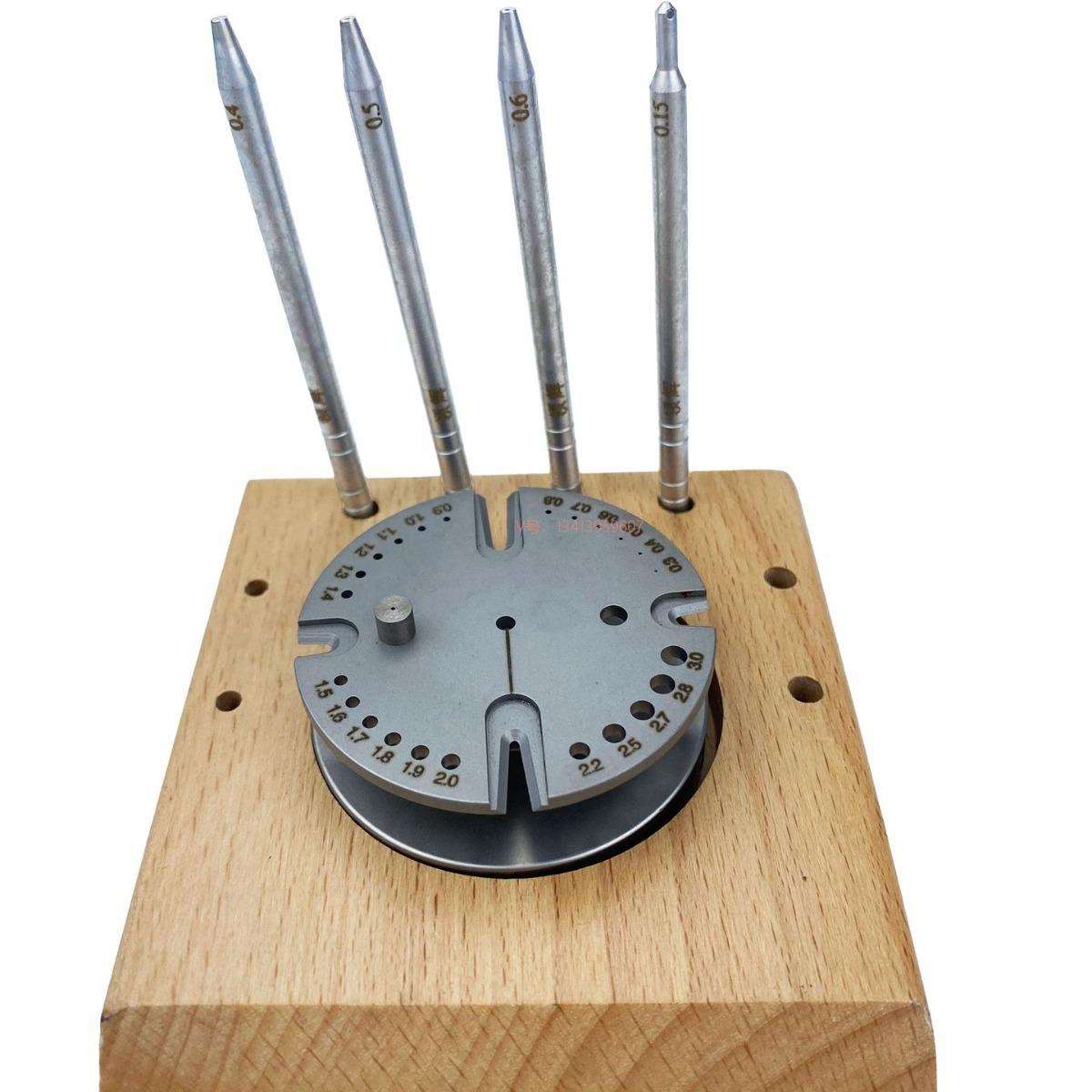 钟表维修活动价拆装摆轮摆轴游丝工具主体440硬钢