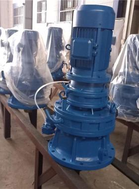 立式减速器XLED8085A-121行星摆线针轮减速机高速比