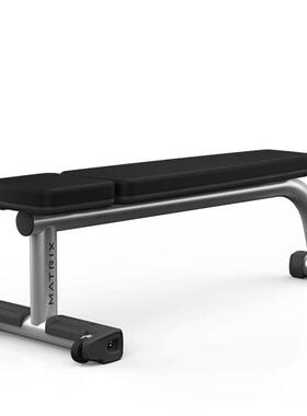 乔山MATRIX哑铃平椅MG-A59商用卧推飞鸟训练凳健身房水平练习椅