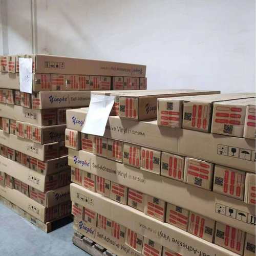 VCB140g白胶车身贴户外广告级背胶卷材厂