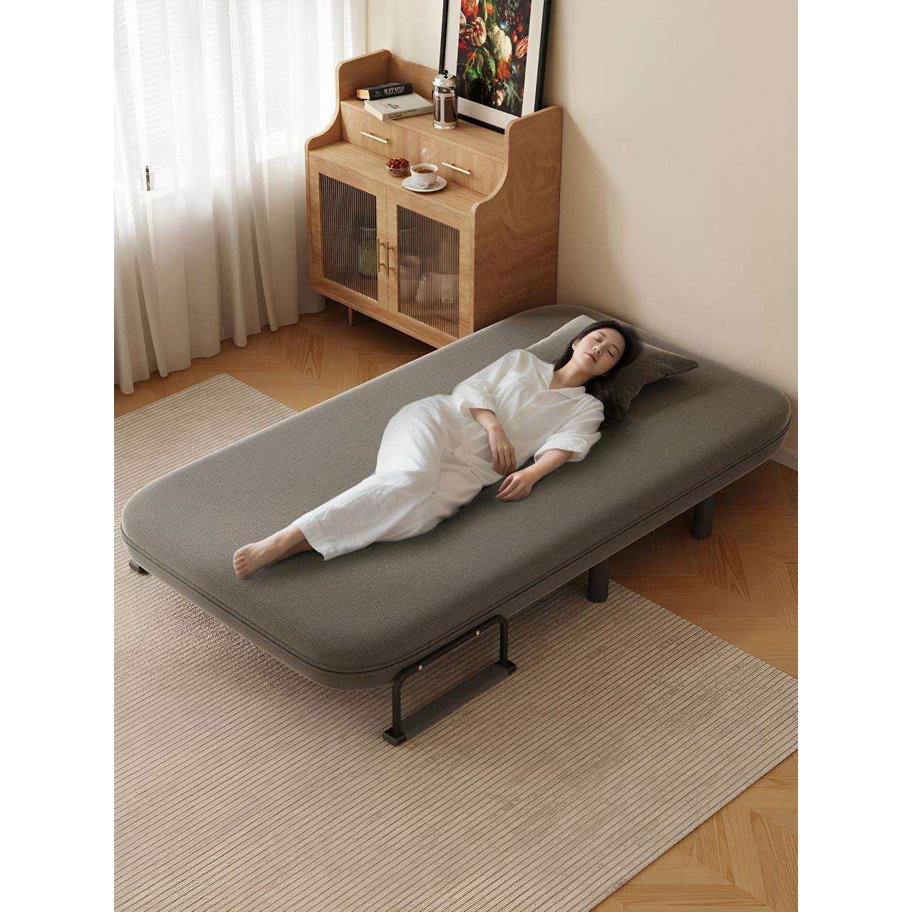 午休折叠床单人床躺椅办公室午睡两用小沙发床简易陪护床成人家用,鲜花速递/花卉仿真/绿植园艺,割草机/草坪机,淘宝优惠券,粉丝福利购,淘宝优惠卷