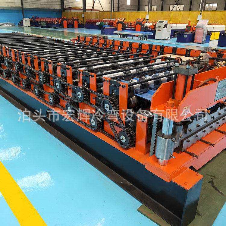 宏辉全自动轻钢龙骨机冷弯成型设备石膏板吊顶龙骨成型机器