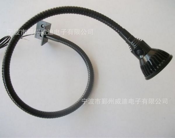 LED工作灯磁座多种底座软管铝灯头车床机床灯图片