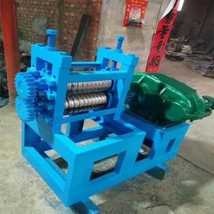 3-12mm钢筋压尖机钢丝铁丝轧扁头机拔丝穿模轧尖机