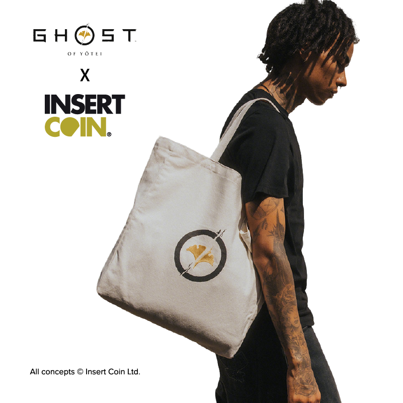 羊蹄山之魂手提包 INSERT COIN 索尼PS游戏周边正版授权