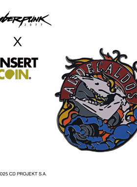 赛博朋克2077阿德卡多徽章INSERT COIN CDPR游戏周边正版授权
