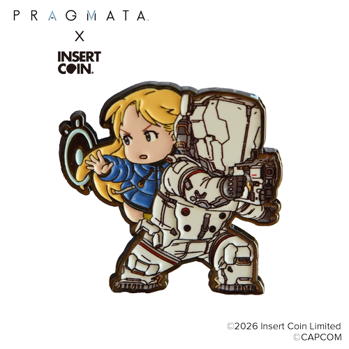 Pragmata-识质存在 休与戴安娜徽章 正版授权 游戏周边 联名商品