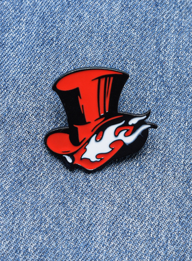 女神异闻录5怪盗团徽章 INSERT COIN SEGA世嘉游戏周边正版授权