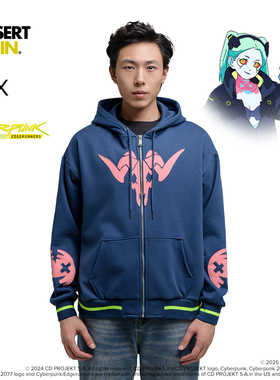 赛博朋克边缘行者瑞贝卡卫衣INSERT COIN CDPR游戏周边正版授权