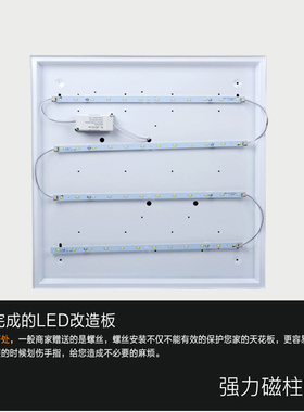 led贴片灯条90cm办公灯1米吊线灯120cm长条光源灯板灯芯灯带灯片