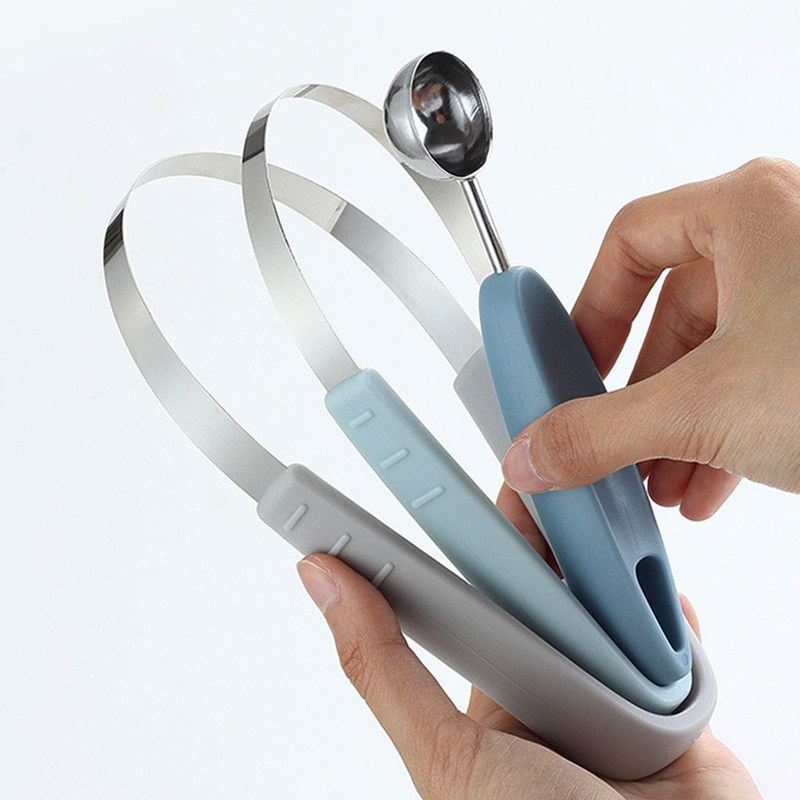 三合一多功能水果挖球器哈密瓜分割器水果拼盘小工具分割雕花套装