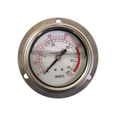 3 压力表内含油0-100TON/0-45MPA折弯机专用机床组装配件非标定制