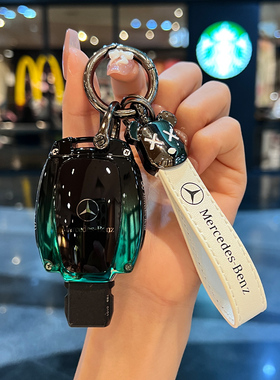 适用奔驰c200l钥匙套gla200扣b200车cla220壳c180l老a180男glc260