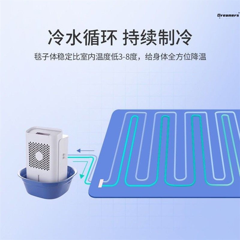 。制冷电冷毯夏天空调扇水冷床垫宿舍工地水循环半导体制冷毯水凉