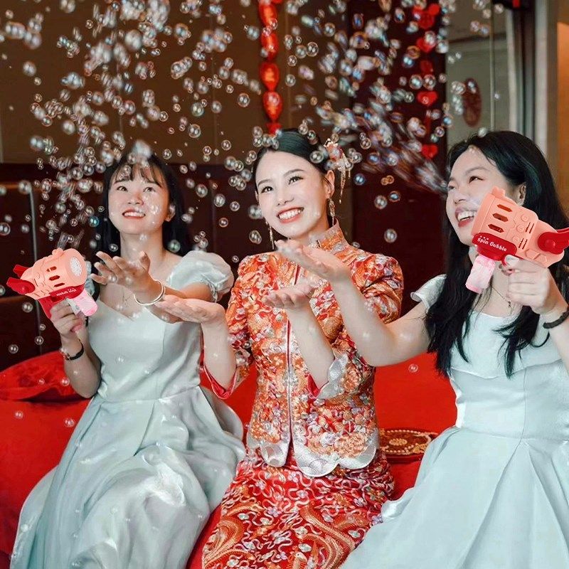 婚礼专用泡泡机结婚手持礼花枪炮彩带花瓣婚庆氛围感拍照道具户外,节庆用品/礼品,堵门/游戏道具,淘宝优惠券,粉丝福利购,淘宝优惠卷