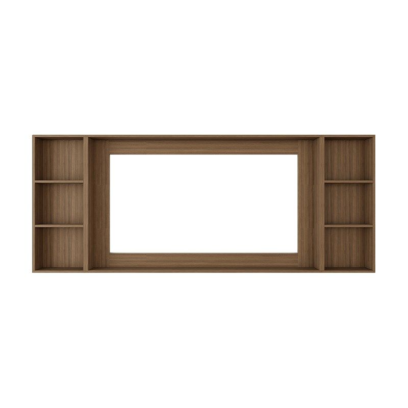 电视机壁龛嵌入式背景墙75/85/100寸定制实木柜内嵌框收纳置物架,住宅家具,电视柜,淘宝优惠券,粉丝福利购,淘宝优惠卷