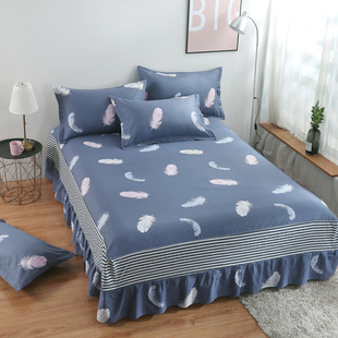 12x135 定做床裙单件全棉床罩1 19米200