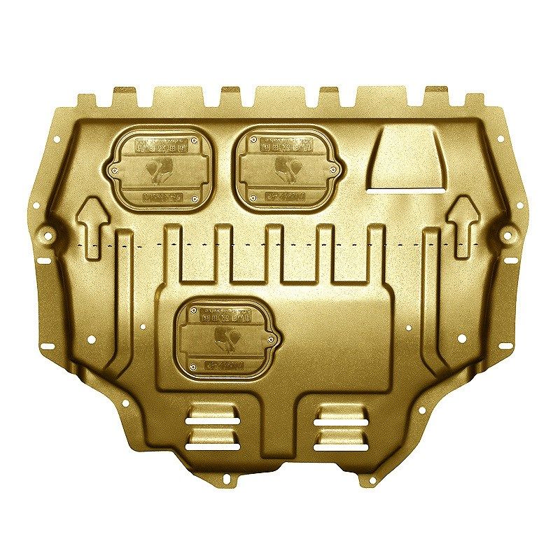 睿卡沃尔沃V40锰钢发动机下护板V60底盘装甲挡板保护板改装专用