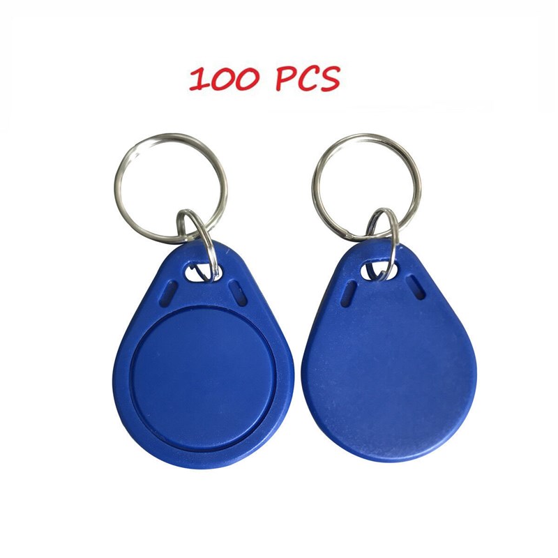 ID/IC卡蓝色钥匙扣 100个卖ID卡钥匙门禁钥匙接近身份证令牌标签