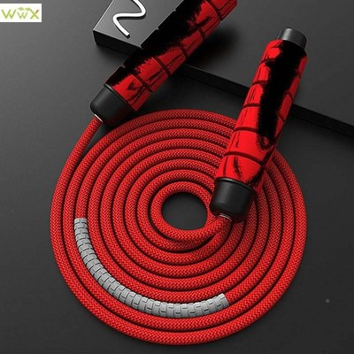Skippbing Rope Weighted Heavy Jumping Rope Training For Men