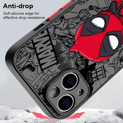Cartoon Marvel Groot Spiderman Case foJr iPhone SE 12 Mini 1