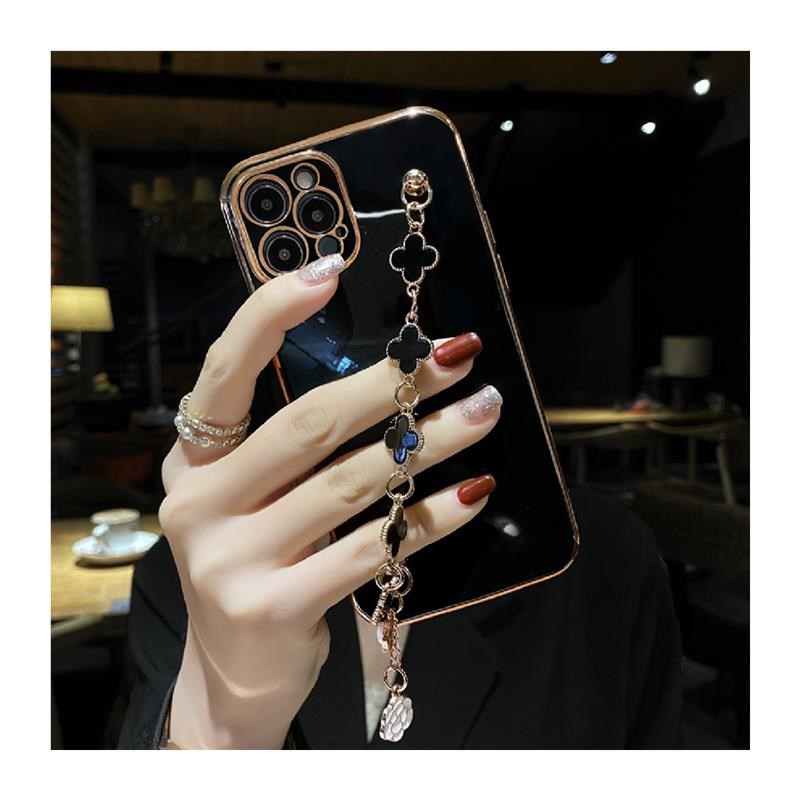 适用iPhone 15 14 1n3 16 Pro Max 12 11 XSMAX Soft Case Chain