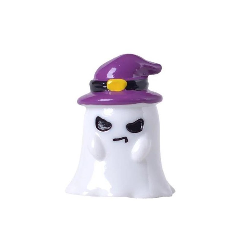 10pcs Figurine Miniature Lovely Cartoon Pumpkin GhostZ Micro