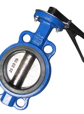 D71X-10/16 手柄蝶阀 对夹蝶阀 手动对夹式蝶阀 DN50 DN100 DN200