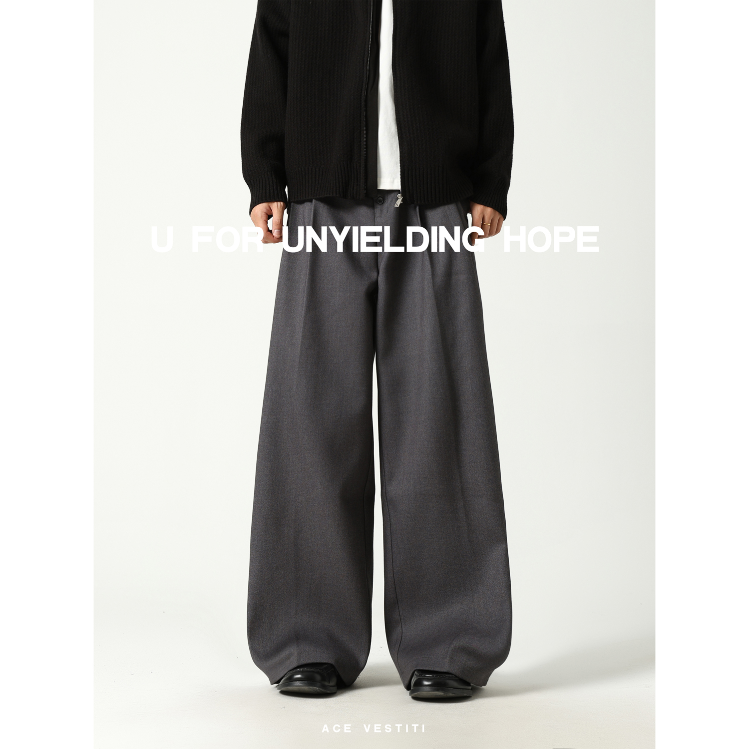 ACEVESTITI复合立体裁剪西裤