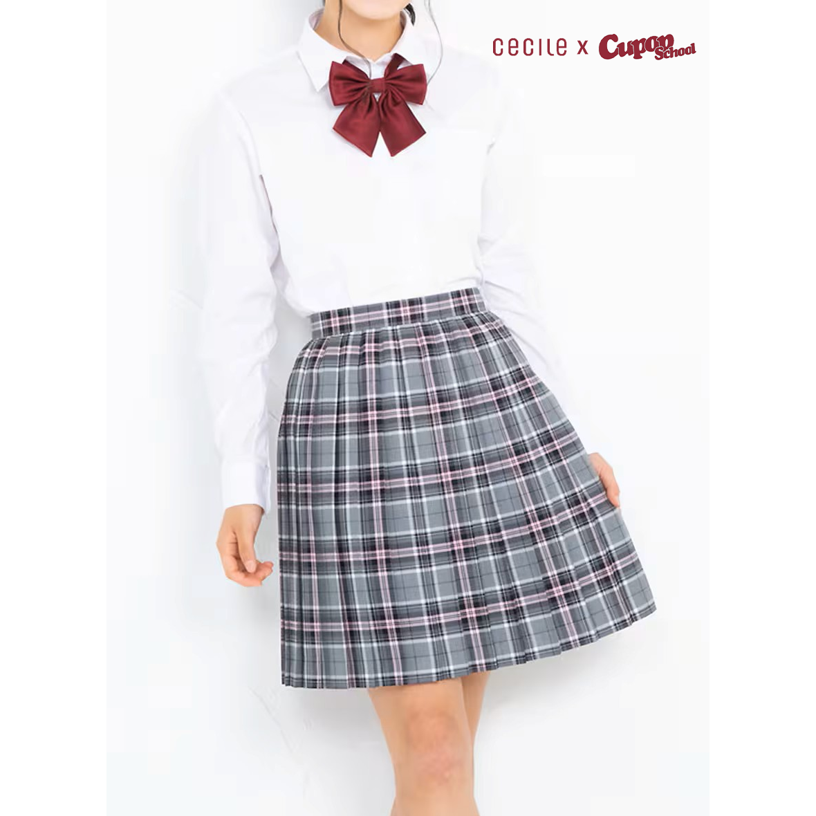 cecile日系正统学院风jk裙